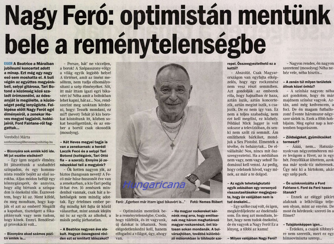 Ő is tett fel nekem kérdést