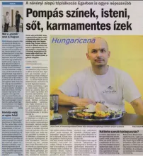 A vegetáriánusok eledelei nagyon változatosak lehetnek