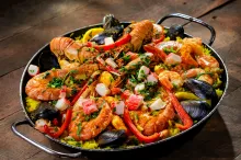 Andalúzia egyik specialitása: paella