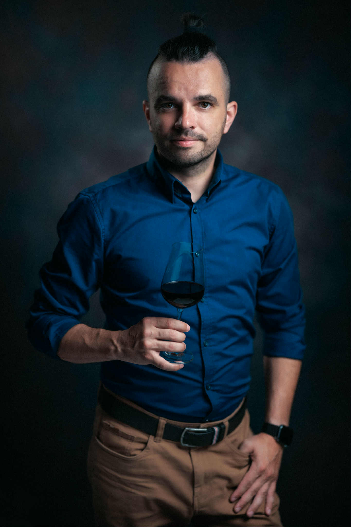 István és egy jó pohár bor