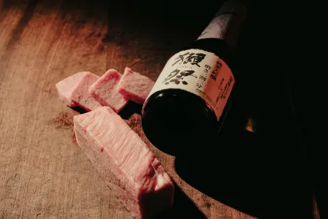 Wagyu és sake 