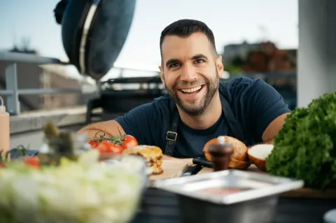 Jancsa Jani és a kedvence: a hamburger